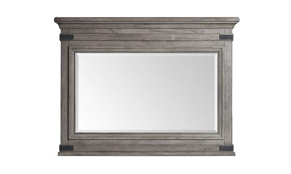 Picture of Forge Steel Gray Landscape Mirror