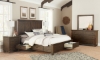 Picture of Hudson Chestnut Queen Panel Storage Bed