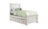 Picture of Northport White Trundle Storage