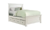 Picture of Northport White Trundle Storage