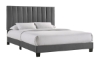 Picture of Coyote Carroll Gray King Bed with 2 Nightstands