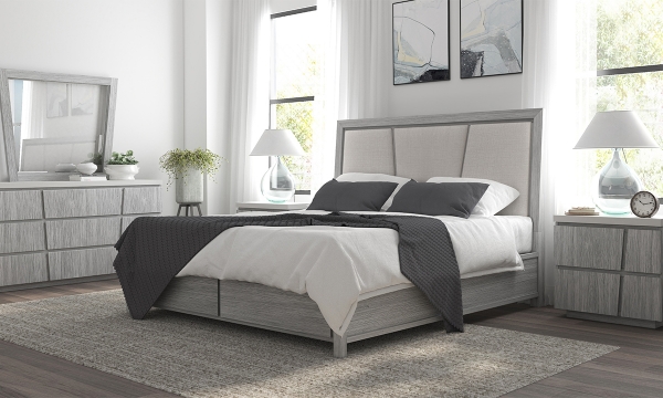 Picture of King Storage Panel Bed