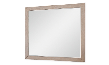 Picture of Westwood Light Oak Landscape Mirror