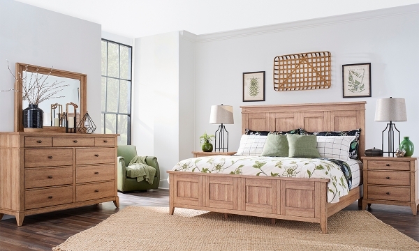 Picture of King Panel 3 Piece Bedroom Set