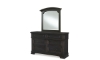 Picture of Townsend Dark Sepia Landscape Mirror