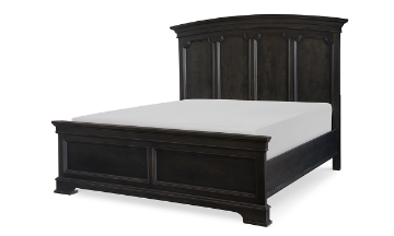 Picture of Townsend Dark Sepia Queen Panel Bed