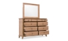 Picture of Trisha Todays Traditions Hickory Landscape Mirror