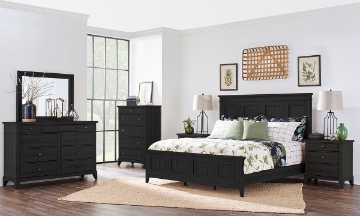 Picture of King Panel Bed
