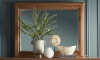 Picture of Simplicity Maple Brown Landscape Mirror