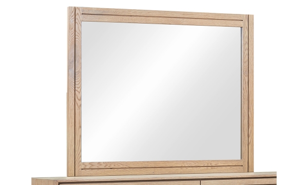 Picture of Batton Blonde Oak Mirror