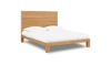 Picture of Batton Blonde Oak Queen Panel Bed