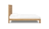 Picture of Batton Blonde Oak Queen Panel Bed