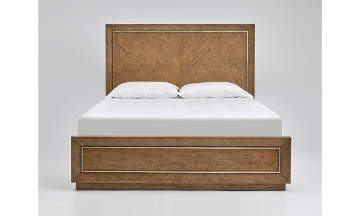 Picture of Sugarland White Oak King Panel Bed