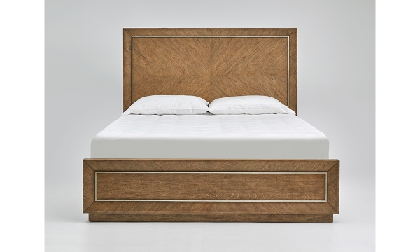Picture of Sugarland White Oak King Panel Bed