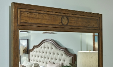 Picture of Seneca Oak Landscape Mirror