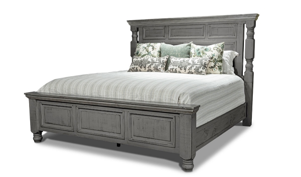 Picture of Sage Gray Queen Panel Bedroom Set