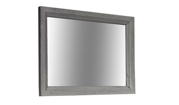 Picture of Sage Gray Landscape Mirror