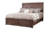 Picture of Kestrel Hills Tobacco Queen Sleigh Bed