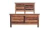 Picture of Mumbai Handcrafted Solid Wood Queen Panel Bed