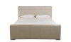 Picture of Westmont Frost Leather King Panel Bed