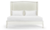 Picture of Antisolar White Upholstered Shelter King Bed