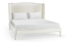Picture of Antisolar White Upholstered Shelter King Bed