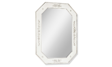 Picture of White Parhelion Carved Mirror