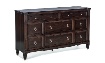 Picture of Kensington Walnut 8-Drawer Dresser