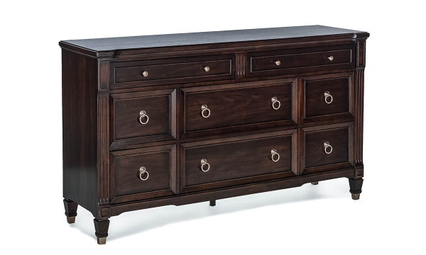 Picture of Kensington Walnut 8-Drawer Dresser