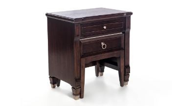 Picture of Kensington Walnut 2-Piece Vanity Nightstand