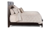 Picture of Kensington Walnut Upholstered Queen Panel Bed