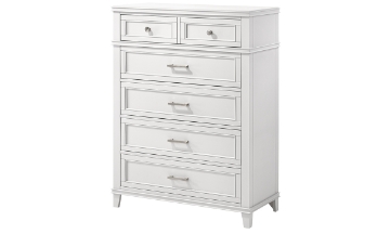 Picture of Waterpointe White 5-Drawer Chest