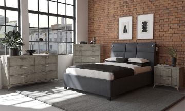 Picture of King Upholstered Smart Bed