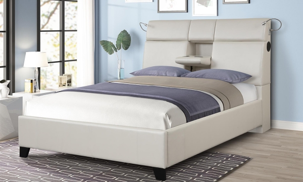 Picture of King Upholstered Smart Bed