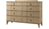 Picture of Verona Taupe 8-Drawer Dresser