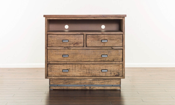 Picture of American Way Pine 4-Drawer TV Chest