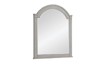 Picture of Belhaven Weathered White Arched Mirror
