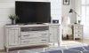 Picture of Belhaven Weathered White Entertainment Console