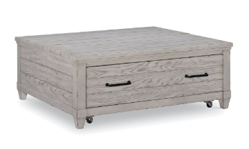Picture of Belhaven Weathered White Lift Top Cocktail Table