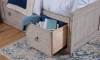 Picture of Belmont Antique Linen King Captain’s Bedroom Set