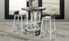 Picture of Sage White Round Bar Height Bistro Table