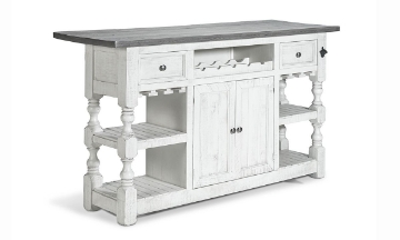 Picture of Sage White Bar Cabinet