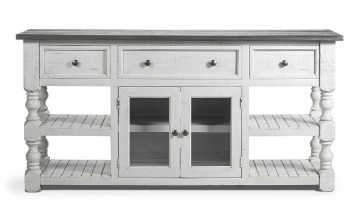 Picture of Sage White 2-Door 70-inch Media Console