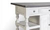 Picture of Sage White Large Kitchen Island
