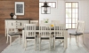 Picture of Huron Chalk-Cocoa Bean 72" Leg Dining Table