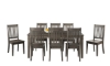 Picture of Huron Distressed Gray 72" Leg Dining Table