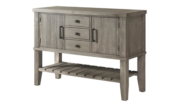 Picture of Huron Distressed Gray 2-Door Buffet
