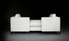 Picture of Jennings Lace Keyhole Settee