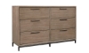 Picture of Trellis Brown Dresser and Mirror