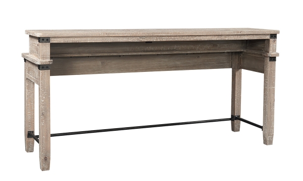 Picture of Foundry Weathered Stone Console Bar Table